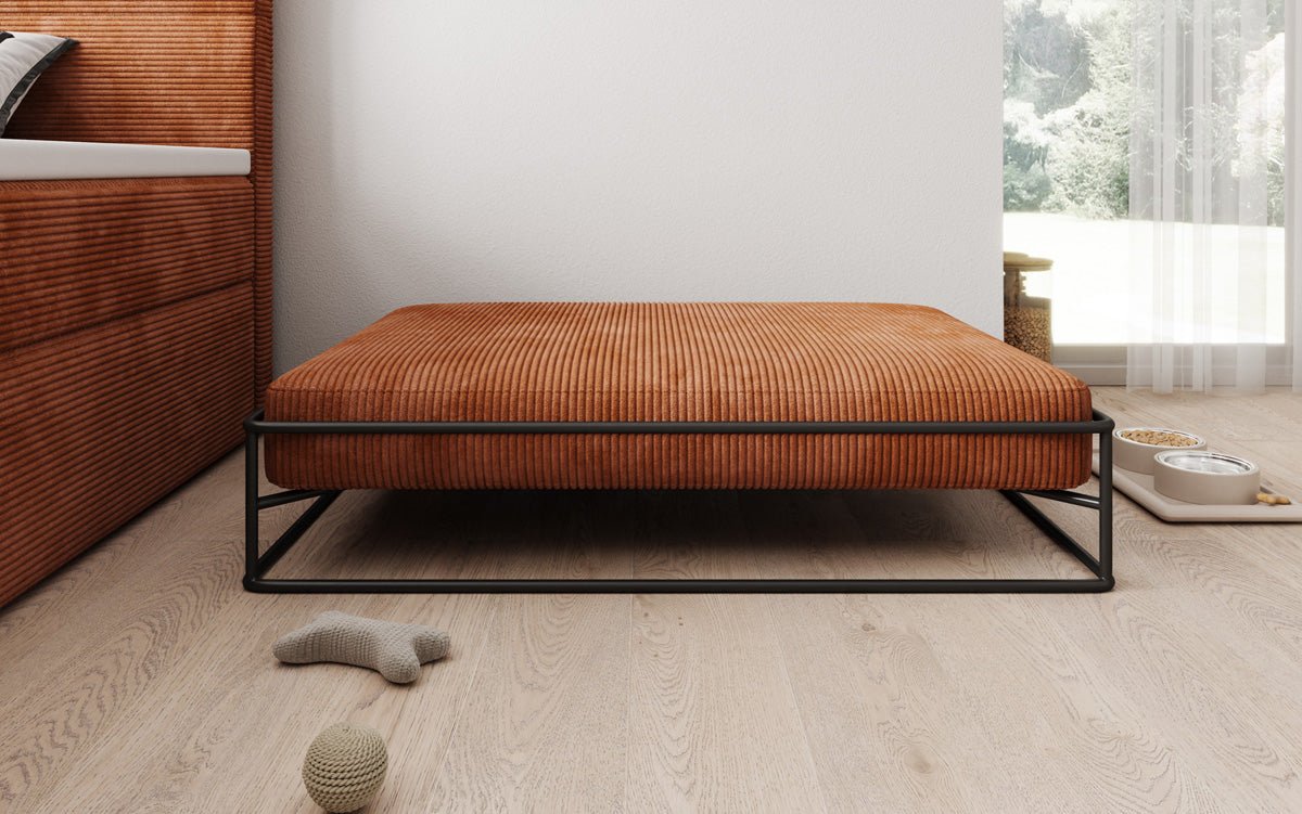 Hundebett Lumo 80 × 100 cm in Cord