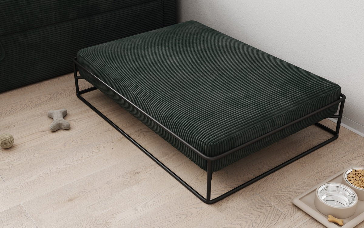 Hundebett Lumo 80 × 100 cm in Cord