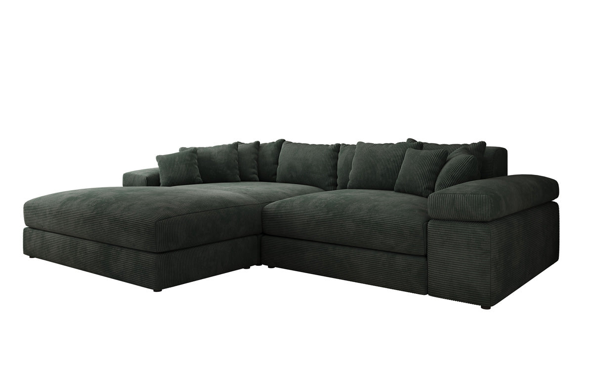 Designer Sofa Bernardo mat breeder Ottomane an Cord