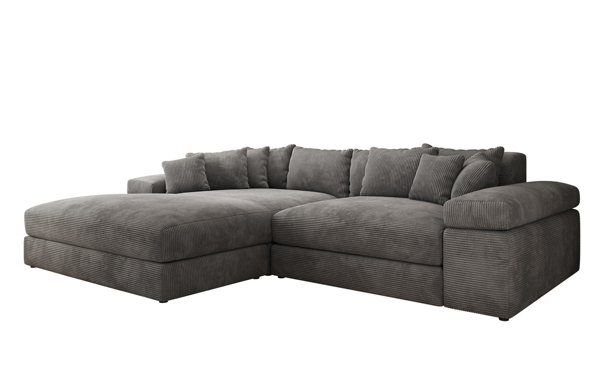 Designer Sofa Bernardo mat breeder Ottomane an Cord
