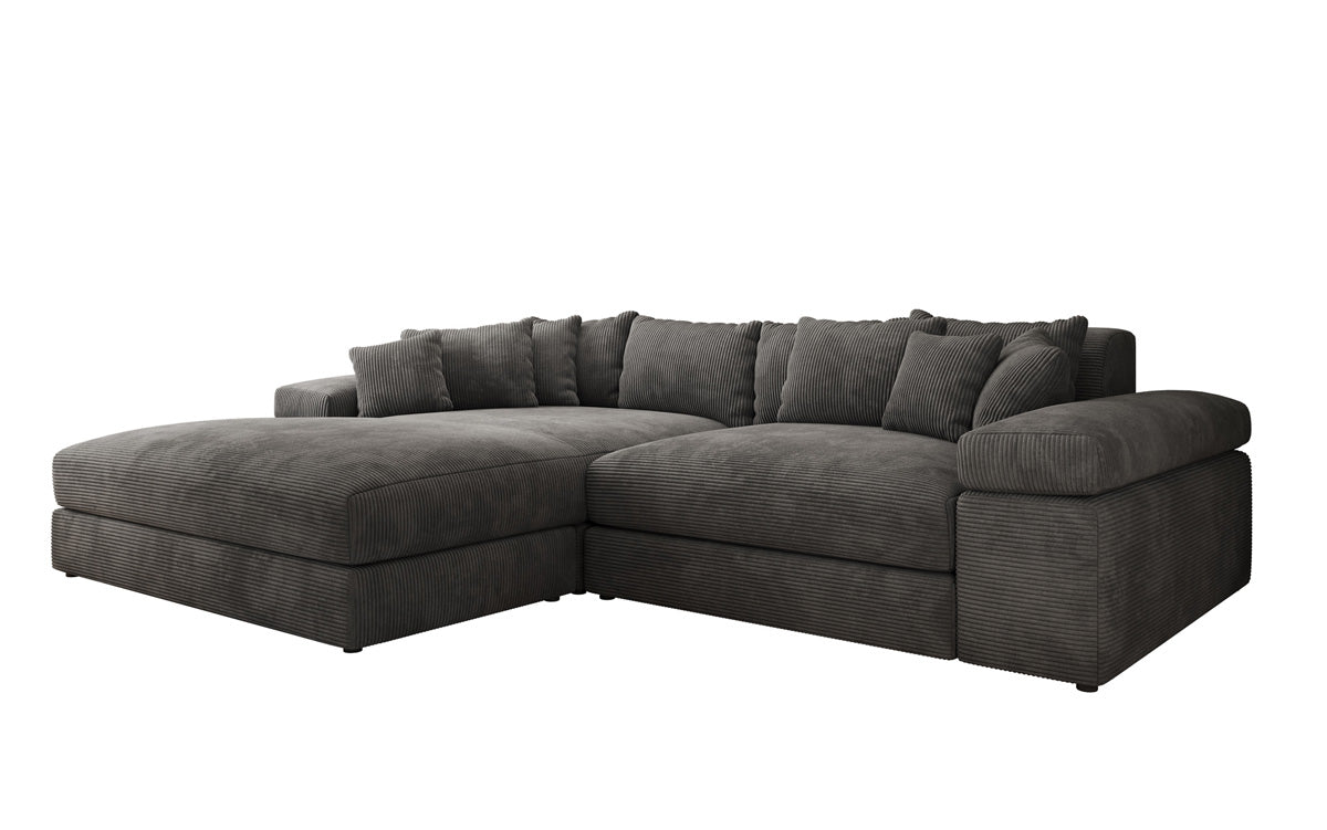 Designer Sofa Bernardo mat breeder Ottomane an Cord