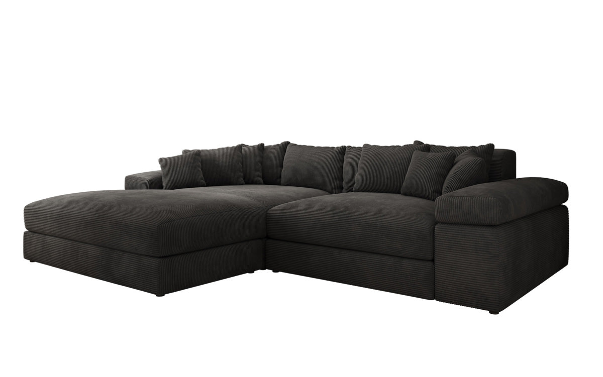 Designer Sofa Bernardo mat breeder Ottomane an Cord