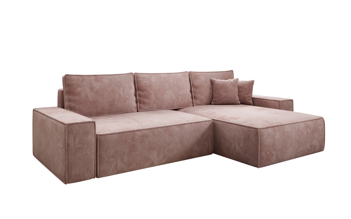 Designer Sofa Lunaro mat Schloof- an Zesummeklappfunktioun a Cord