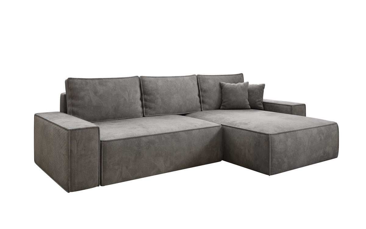 Designer Sofa Lunaro mat Schloof- an Zesummeklappfunktioun a Cord