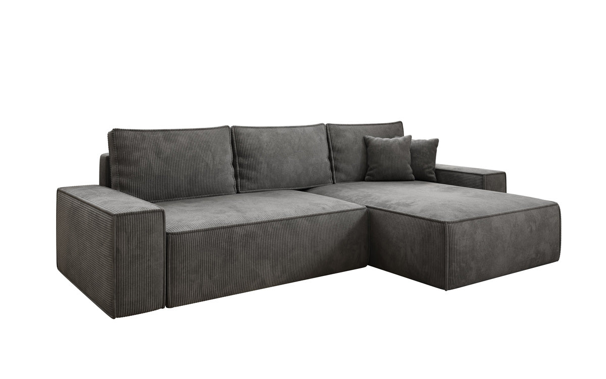 Designer Sofa Lunaro mat Schloof- an Zesummeklappfunktioun a Cord