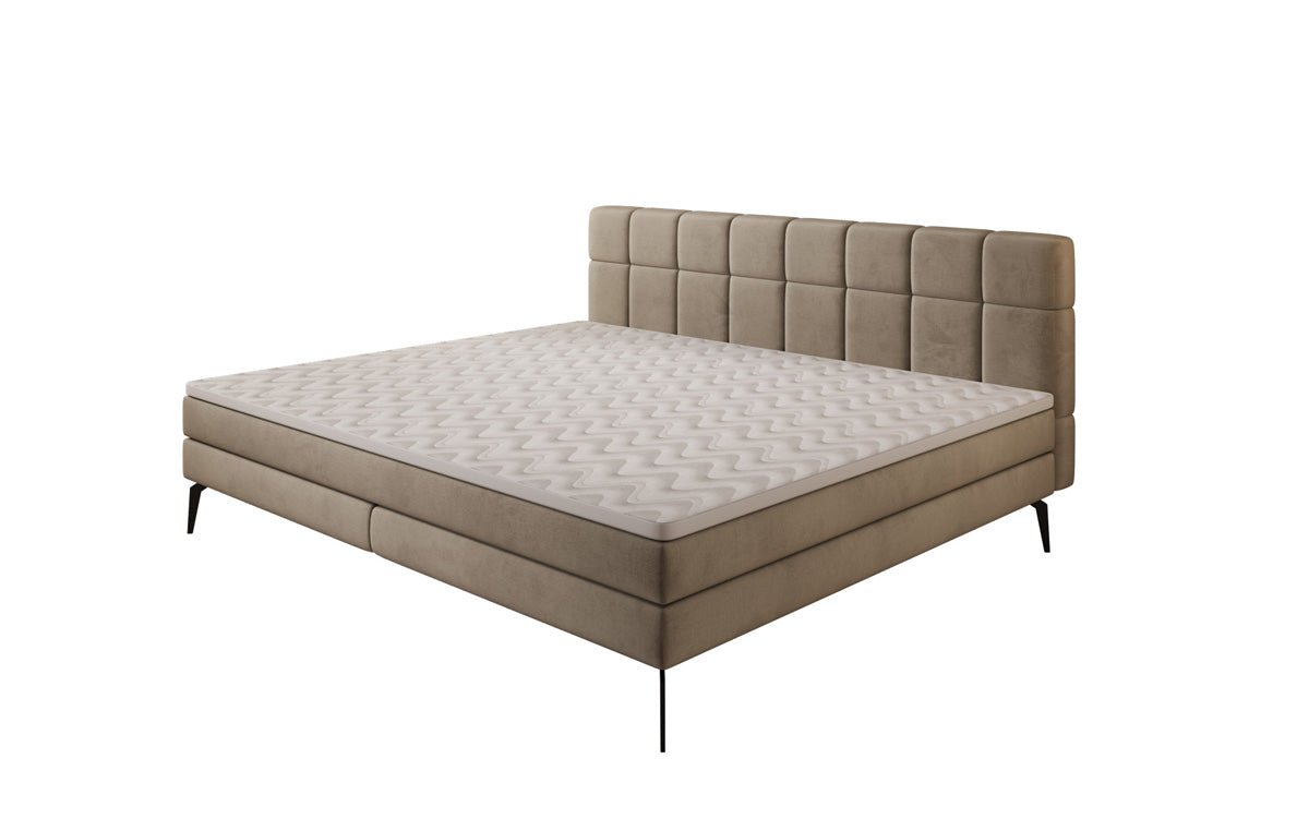 Famillje Boxspringbett Savona – 220/240x200 a Samt
