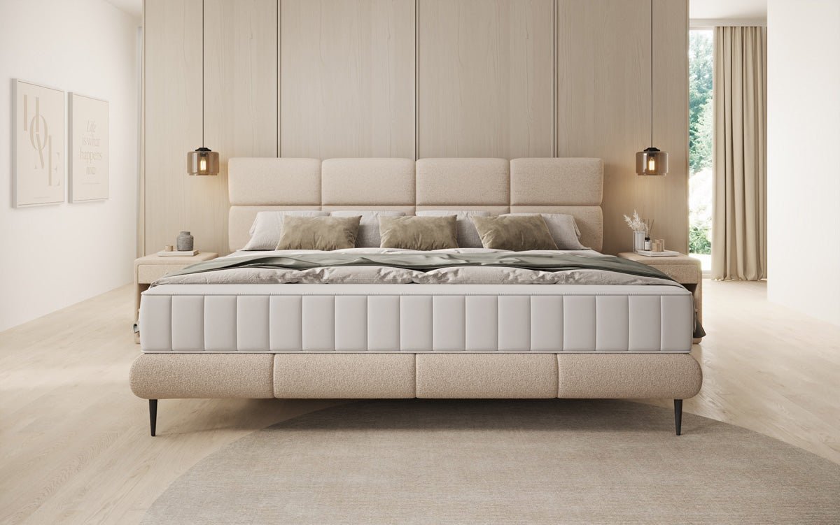 Famillje Polsterbett Milano Bouclé a 220/240x200