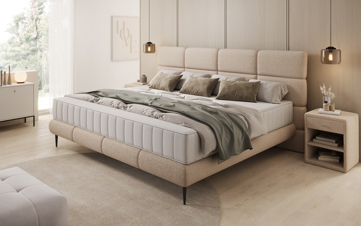 Famillje Polsterbett Milano Bouclé a 220/240x200