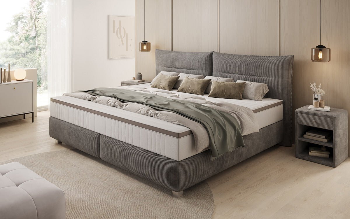 Famill Boxspringbett Aurelio a 220/240x200 a Cord