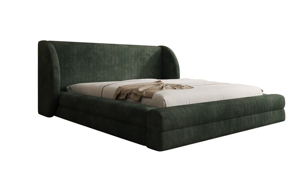 Designer-Polsterbett Liv Cord mat Stauraum