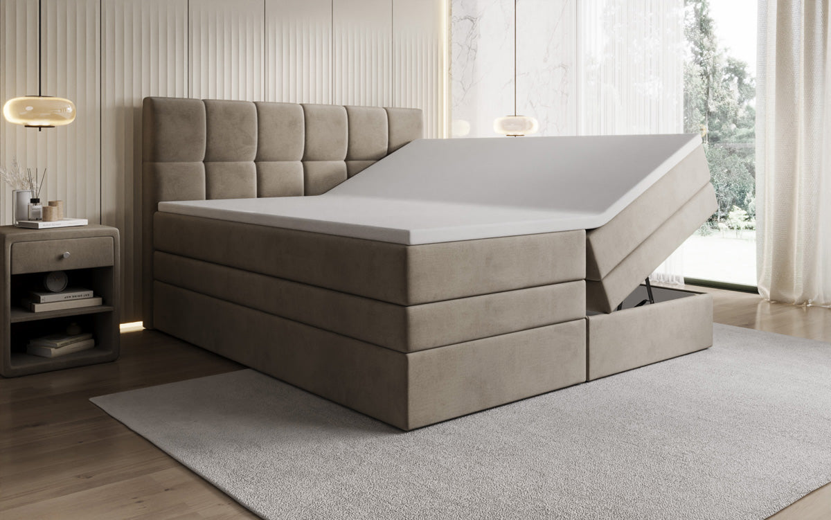 Boxspringbett Windsor mat Stauraum a Samett