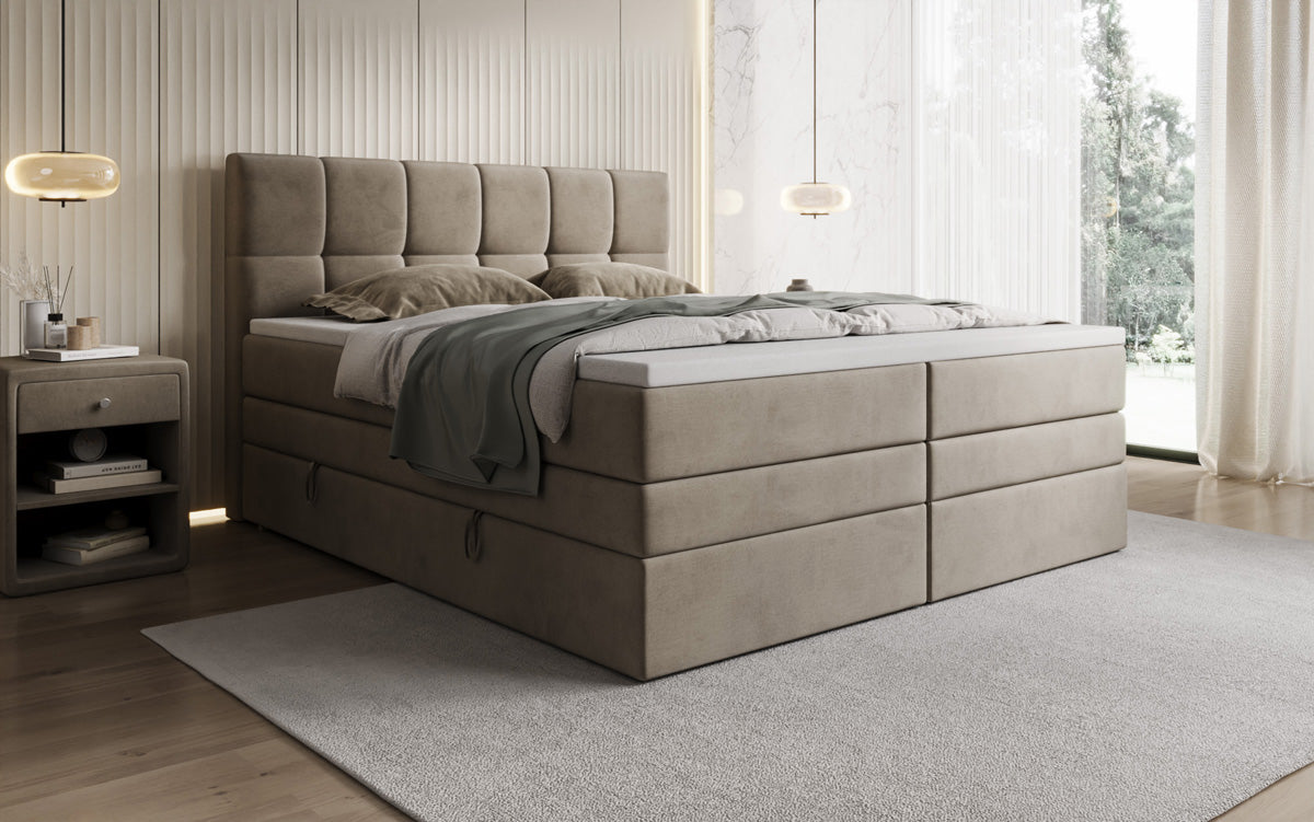 Boxspringbett Windsor mat Stauraum a Samett