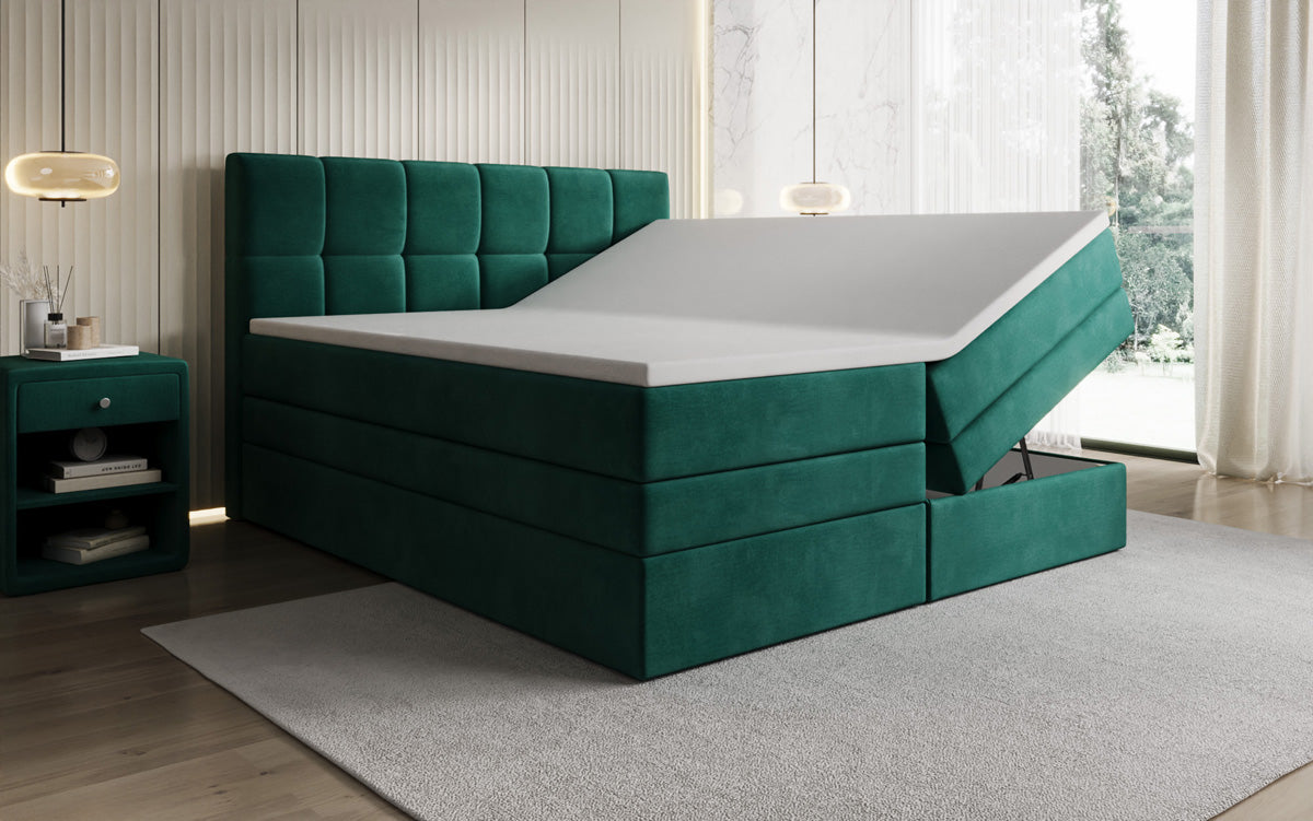 Boxspringbett Windsor mat Stauraum a Samett
