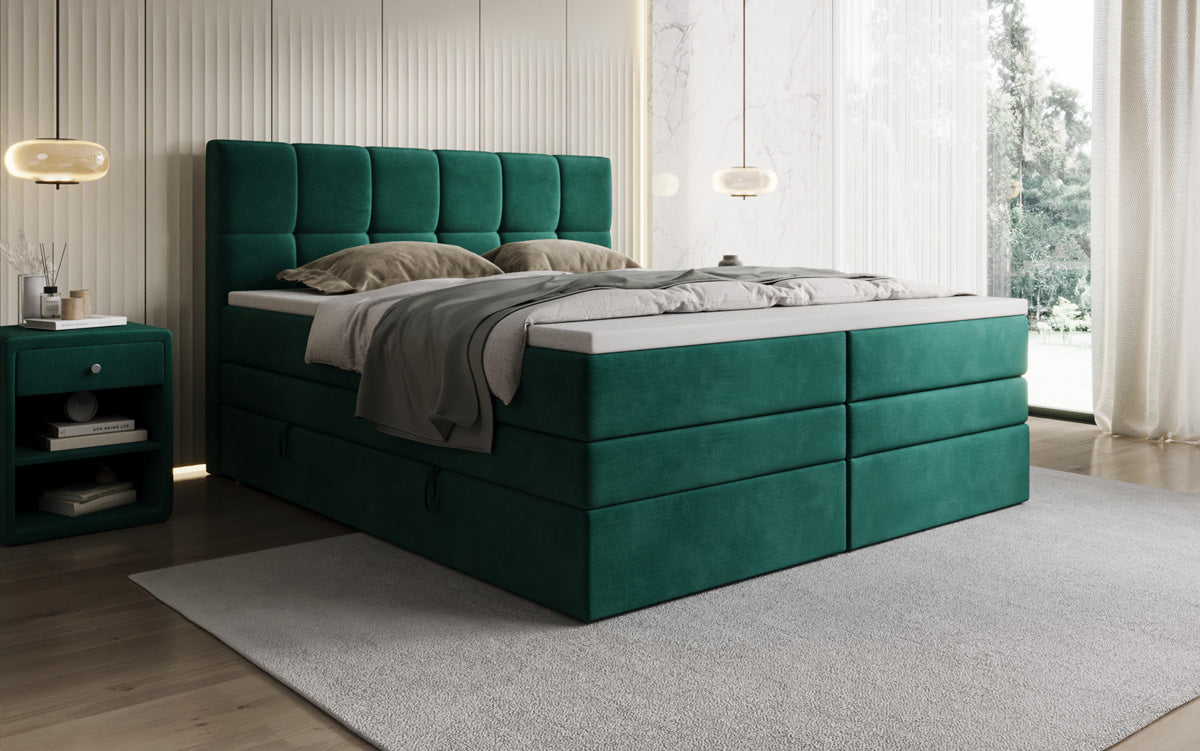 Boxspringbett Windsor mat Stauraum a Samett