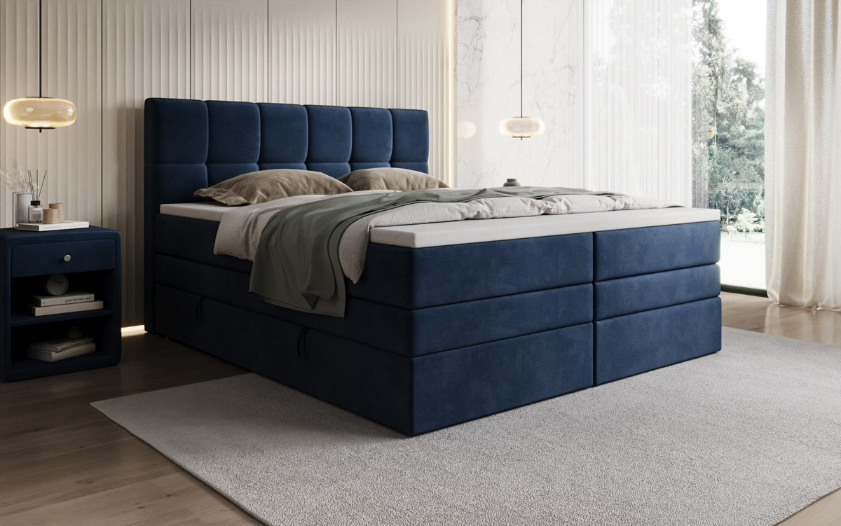 Boxspringbett Windsor mat Stauraum a Samett