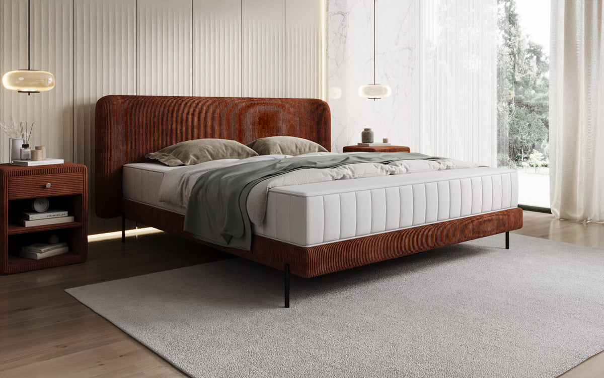 Designer-Polsterbett Enna a Cord
