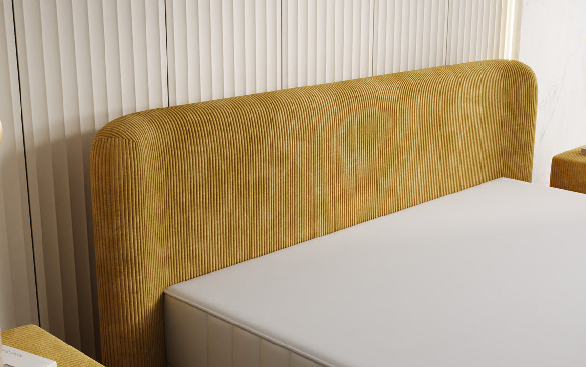 Designer-Polsterbett Enna a Cord