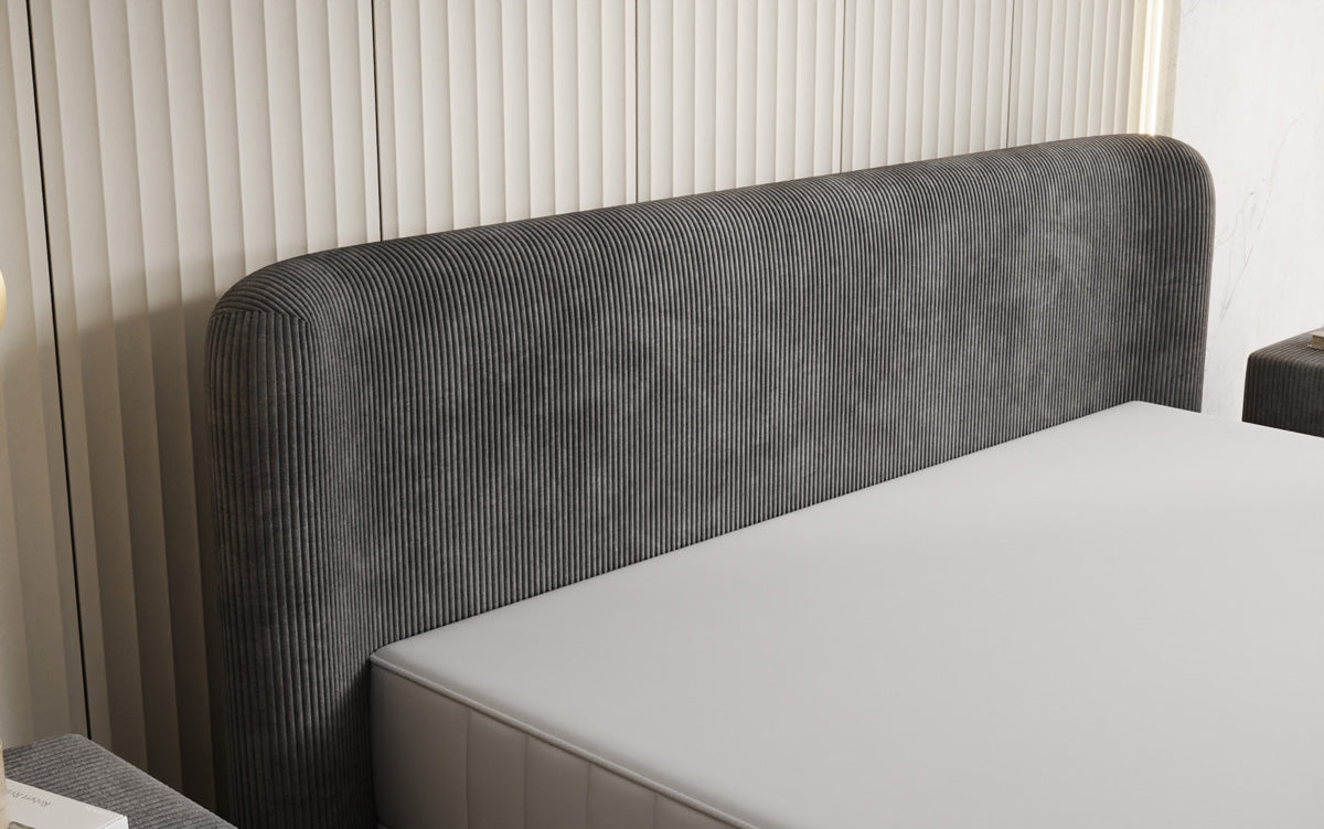 Designer-Polsterbett Enna a Cord