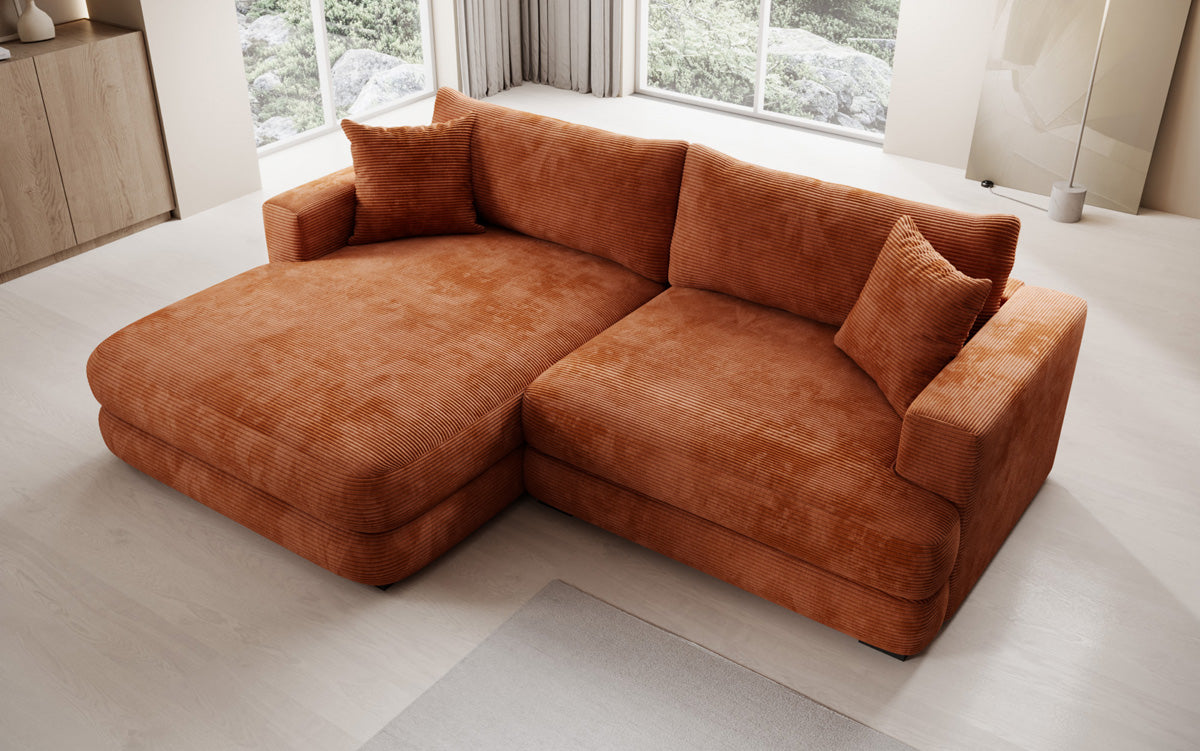 Designer-Ecksofa Lima a Cord