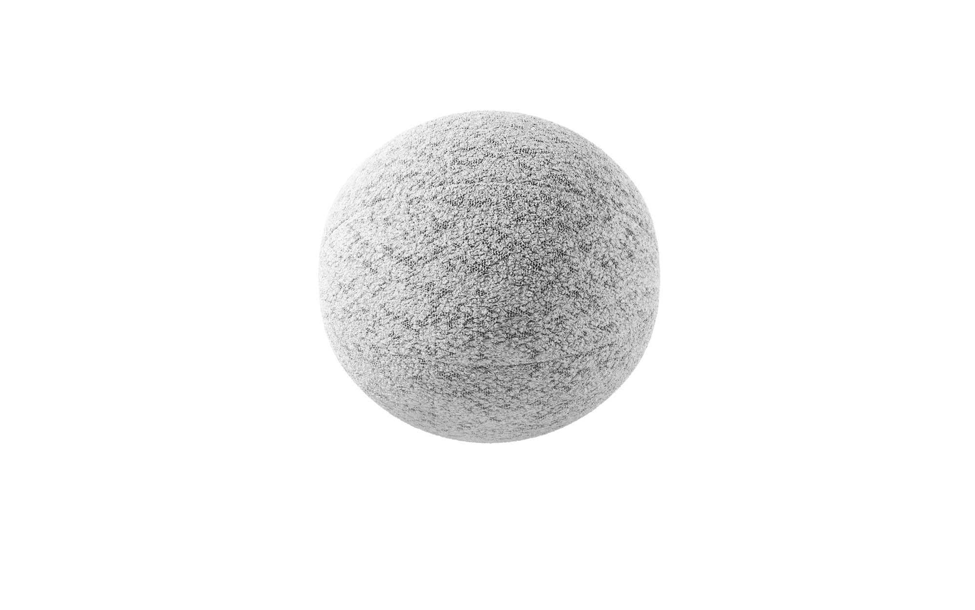 Ronn Dekokëssen Sphere ⌀35 cm aus Bouclé