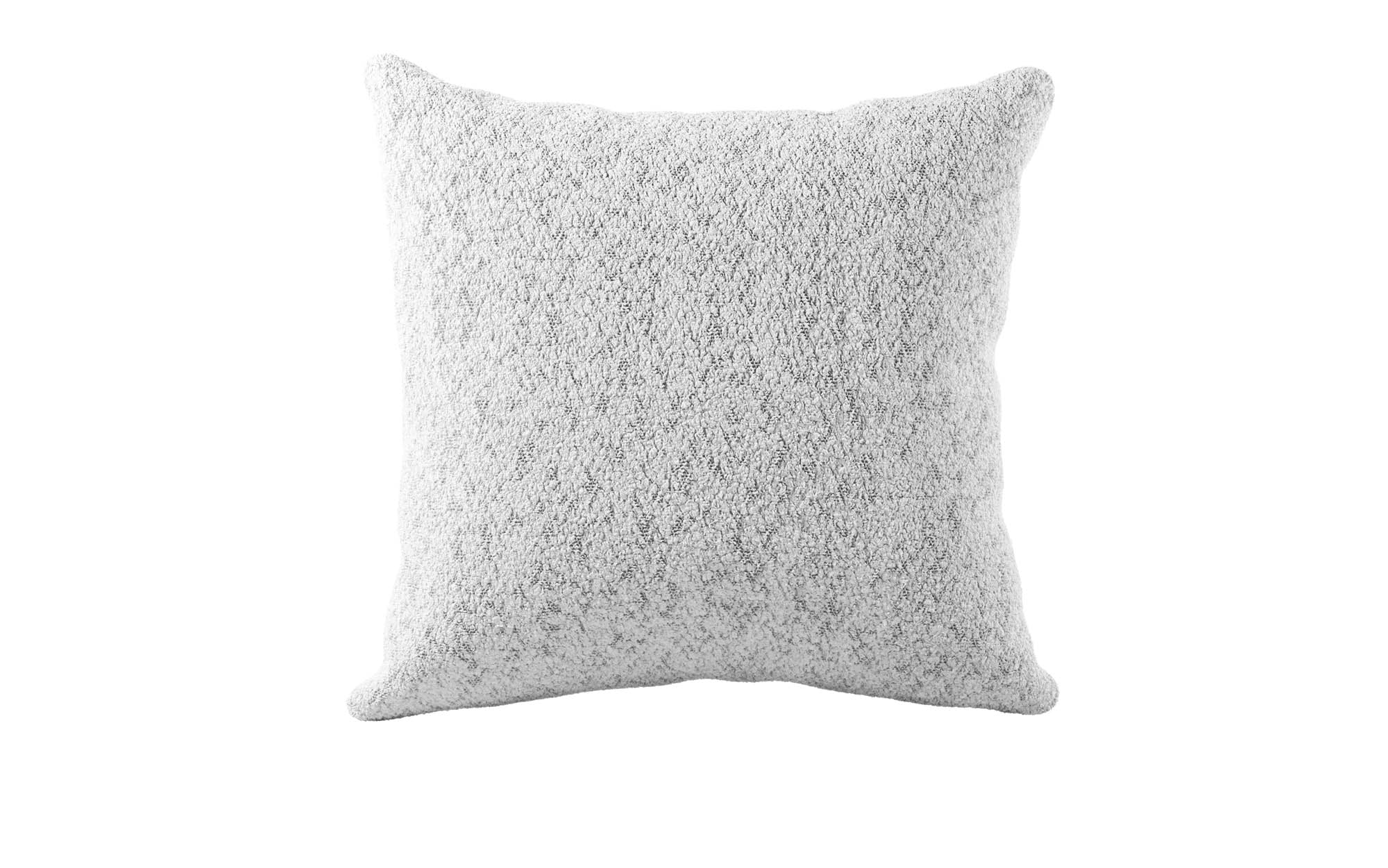 Quadratesch Zierkëssen Gava 50x50 aus Bouclé