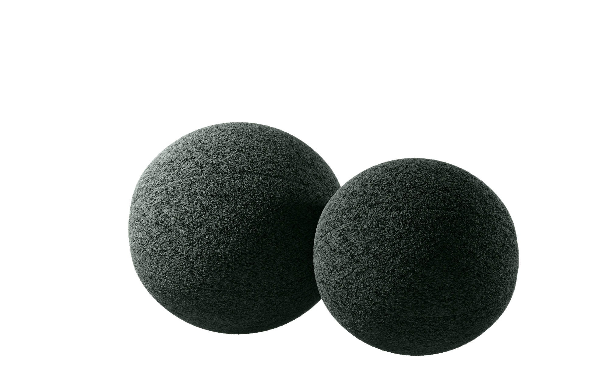 Zierkëssen-Set Globe/Sphere aus Bouclé