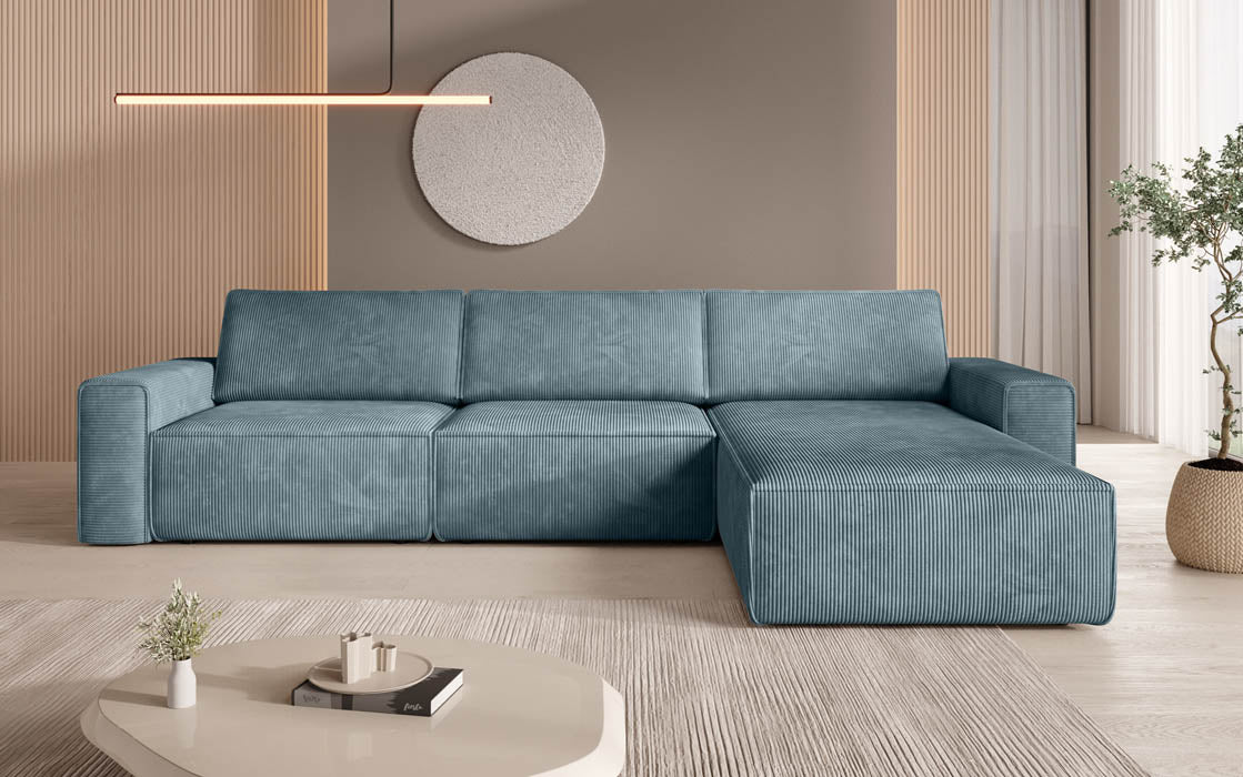 Modulärt Ecksofa Yuma L aus Cord