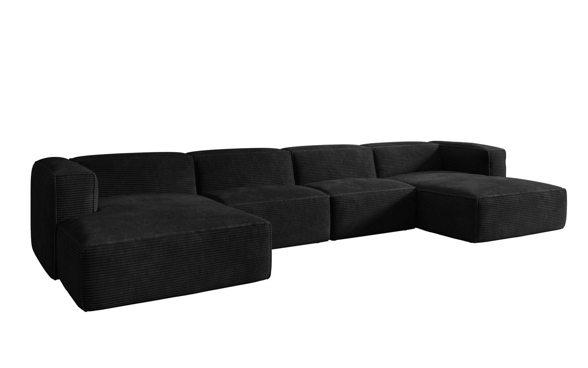 Designer Sofa Comfy U in Cord