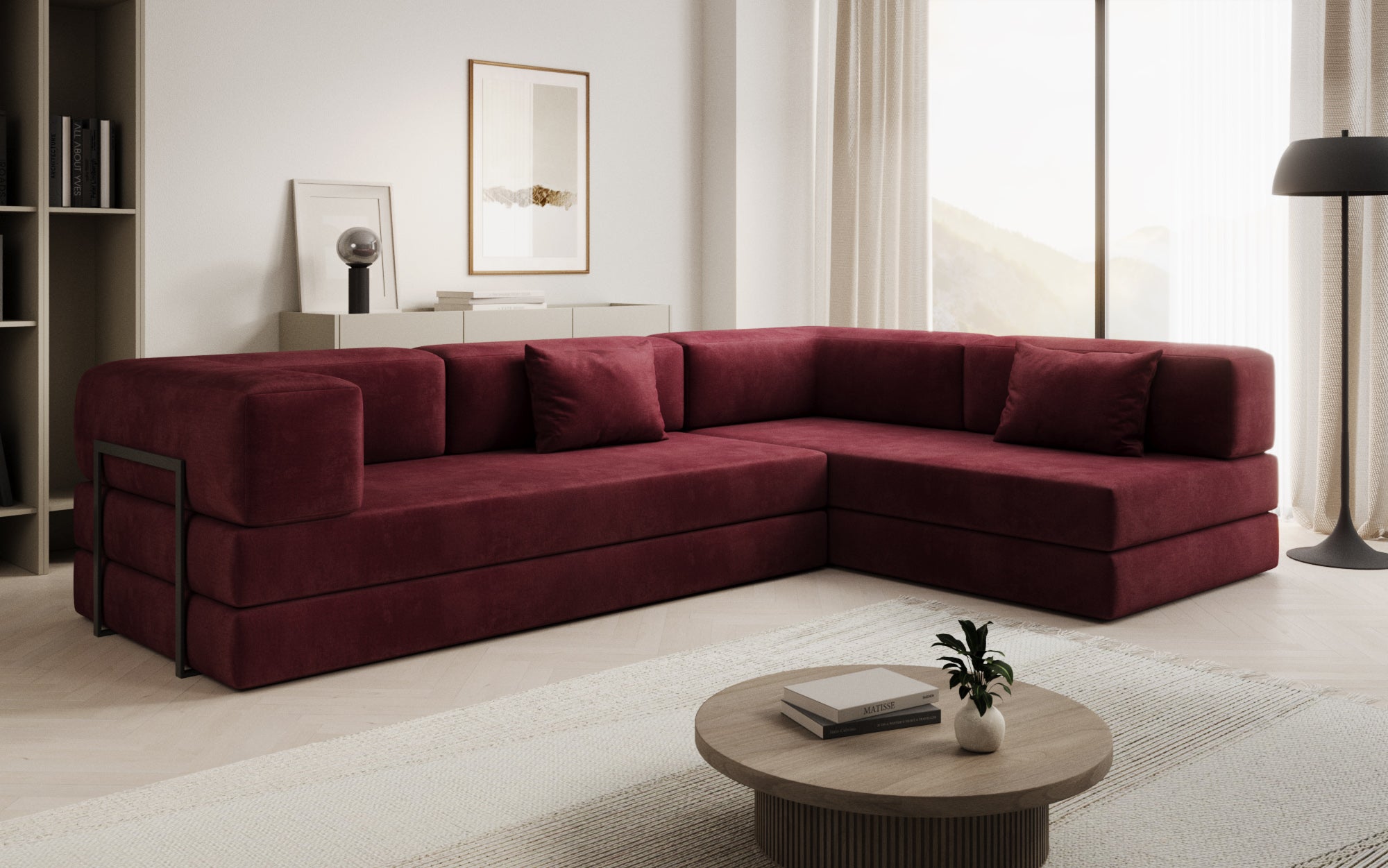Extra Bezug fir Sofa Lazy a Samt