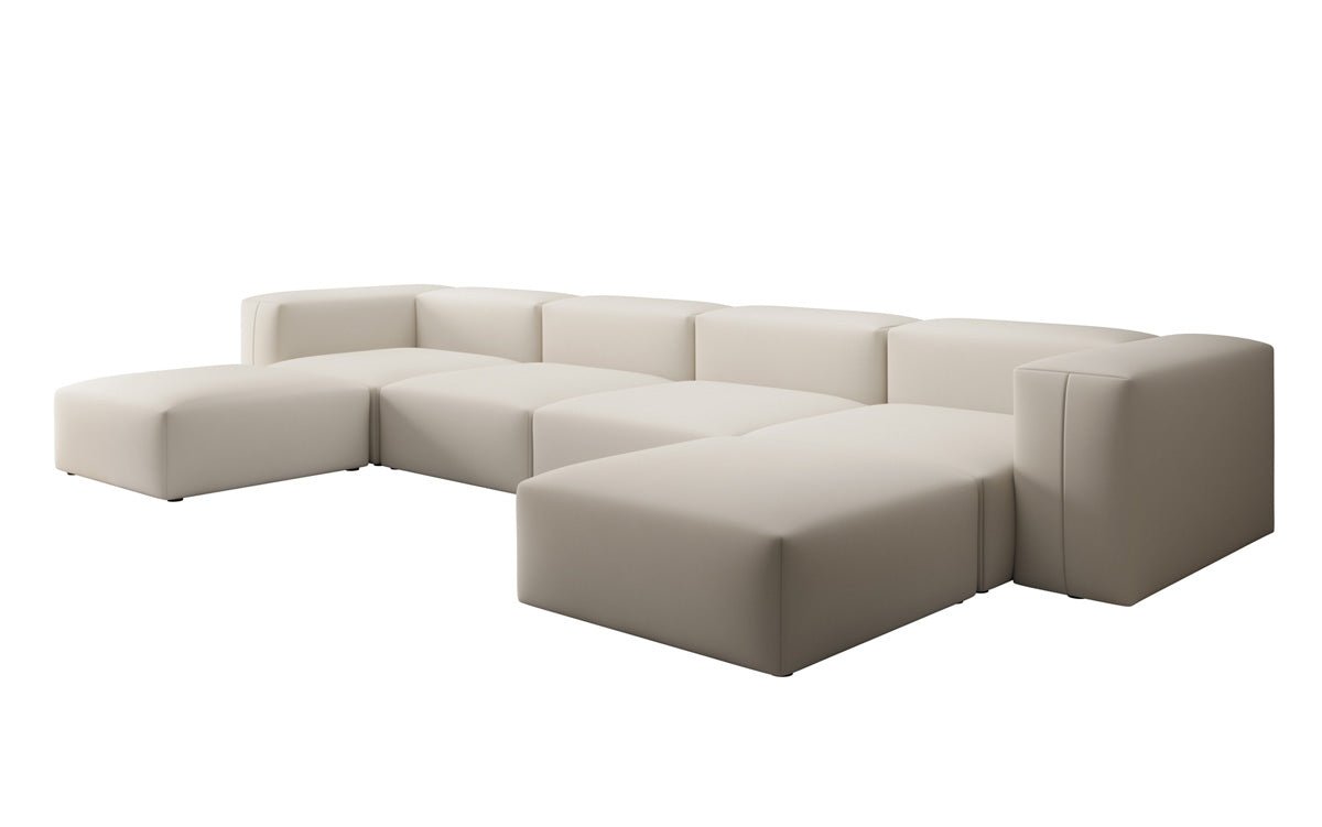 Designer U Sofa Snug am Stoff