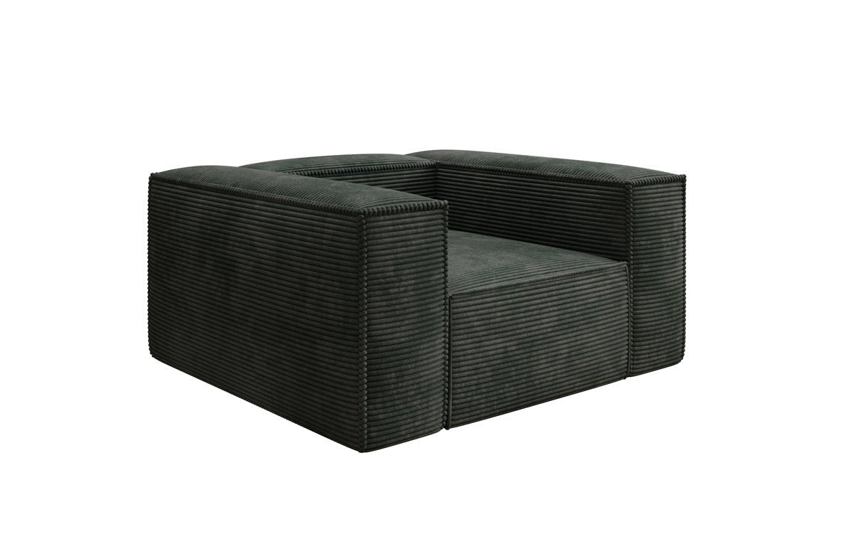 Designer Sofa-Sessel Lesley aus Cord