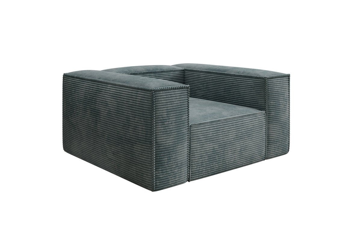 Designer Sofa-Sessel Lesley aus Cord