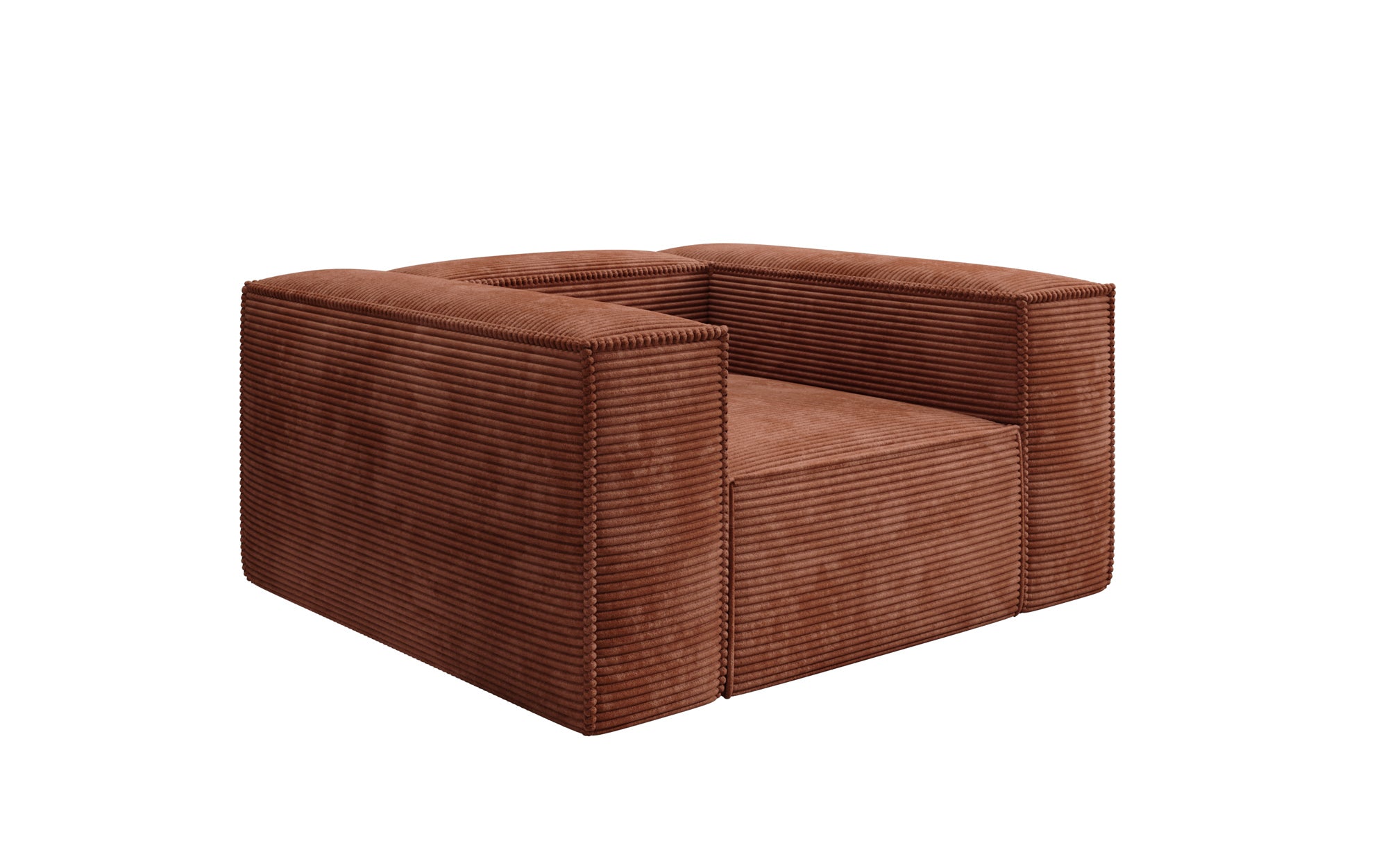 Designer Sofa-Sessel Lesley in Cord