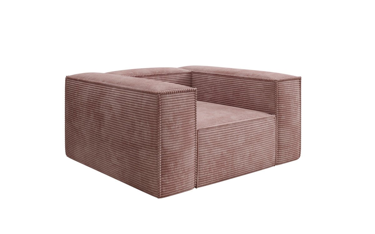 Designer Sofa-Sessel Lesley aus Cord