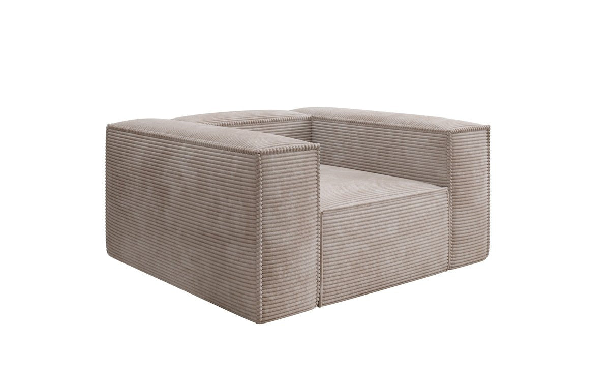 Designer Sofa-Sessel Lesley aus Cord
