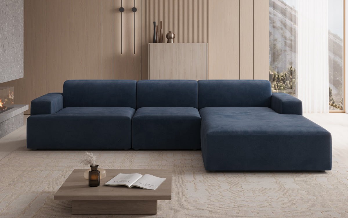 Designer Sofa Monza L Maxi a Samt