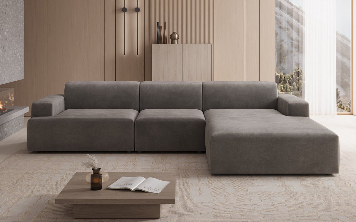 Designer Sofa Monza L Maxi a Samt