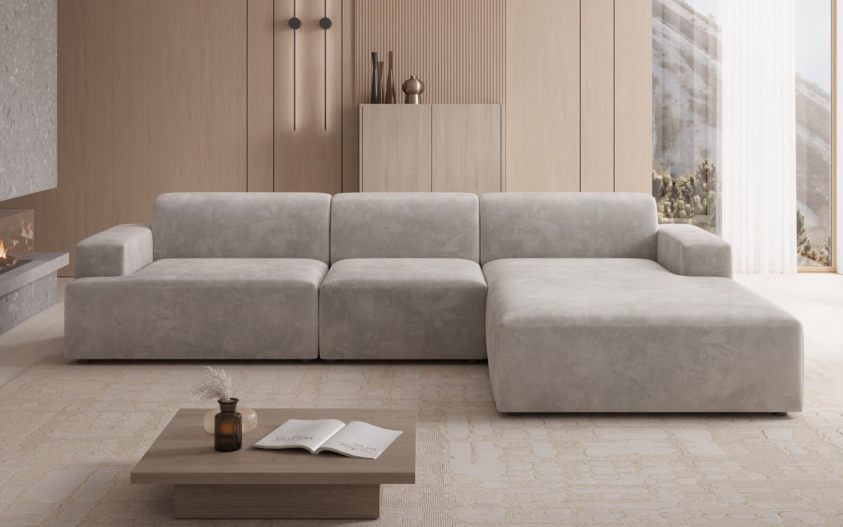 Designer Sofa Monza L Maxi a Samt