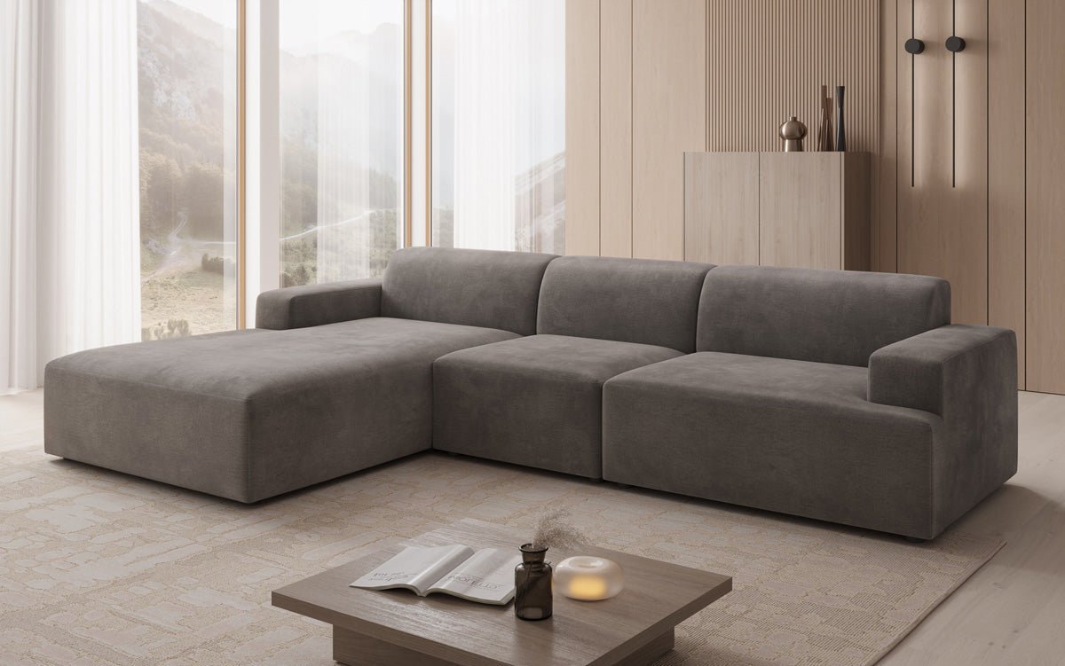 Designer Sofa Monza L Maxi a Samt