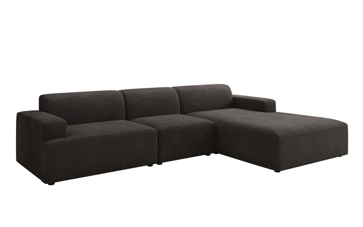 Designer Sofa Monza L Maxi a Samt