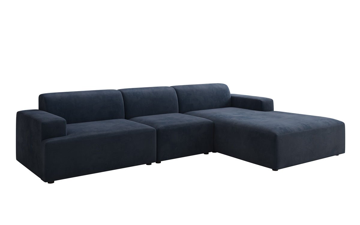 Designer Sofa Monza L Maxi a Samt