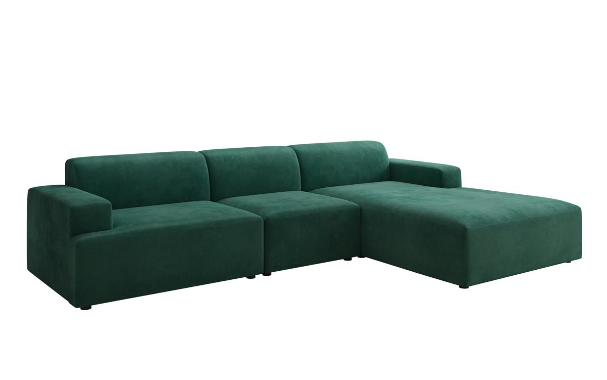 Designer Sofa Monza L Maxi a Samt