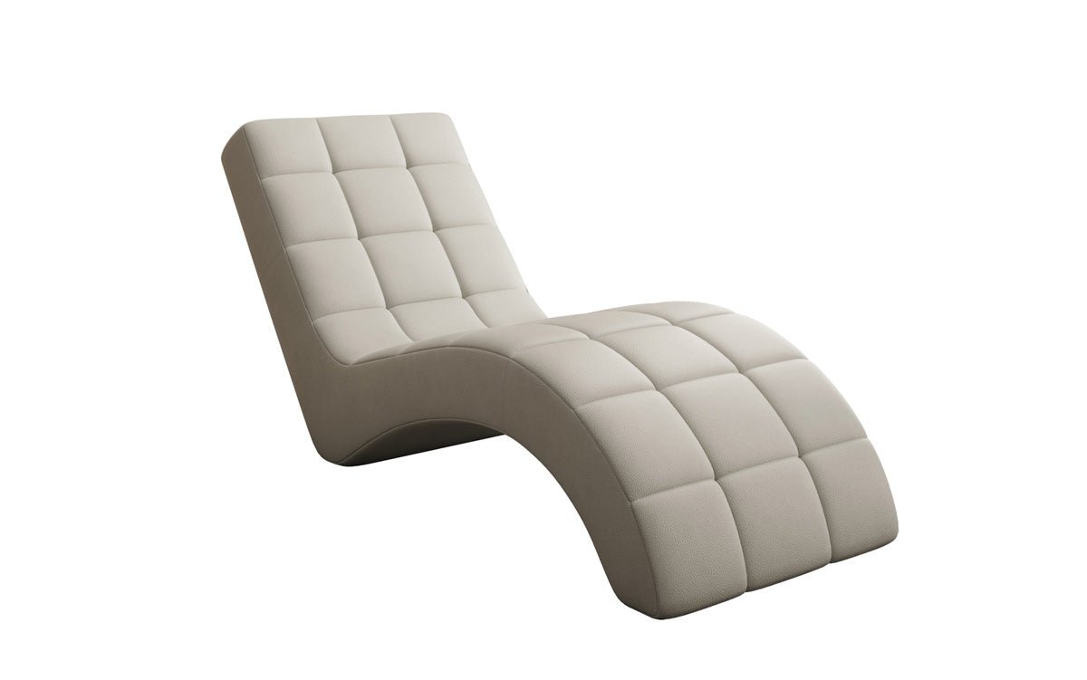 Designer Relax-Liege Nela an Echtleder