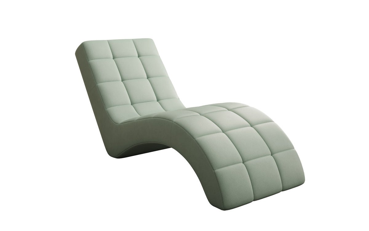 Designer Relax-Liege Nela an Echtleder