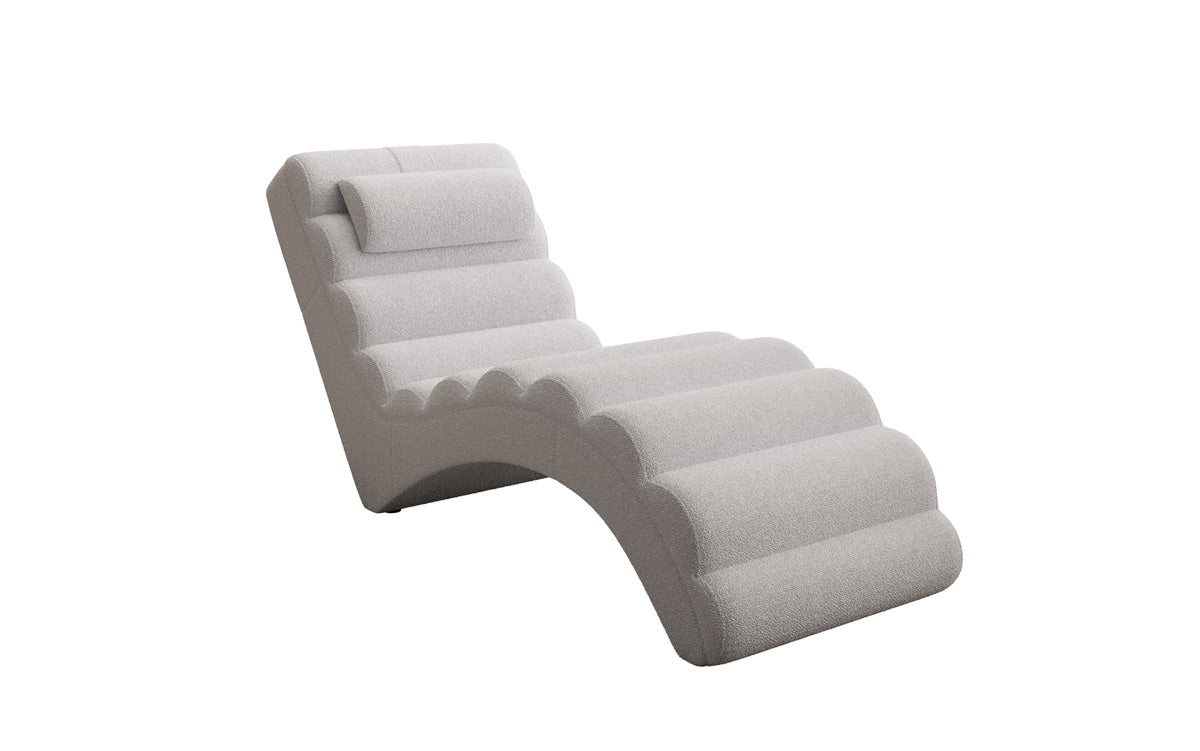 Designer Relax-Liege Malina in Bouclé