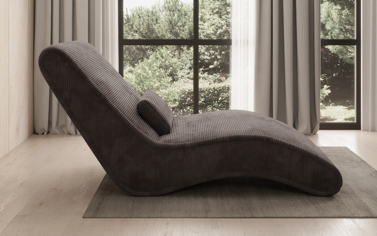 Designer Relax-Liege Lunaris 80 in Cord