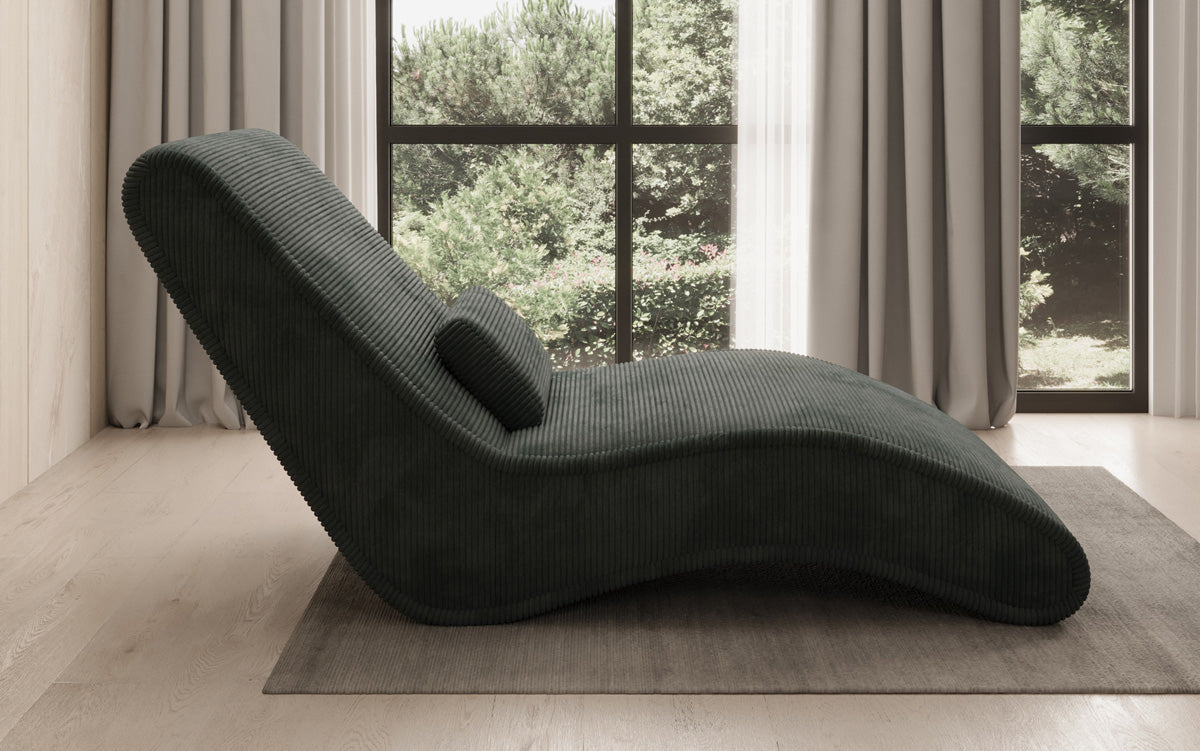 Designer Relax-Liege Lunaris 80 in Cord