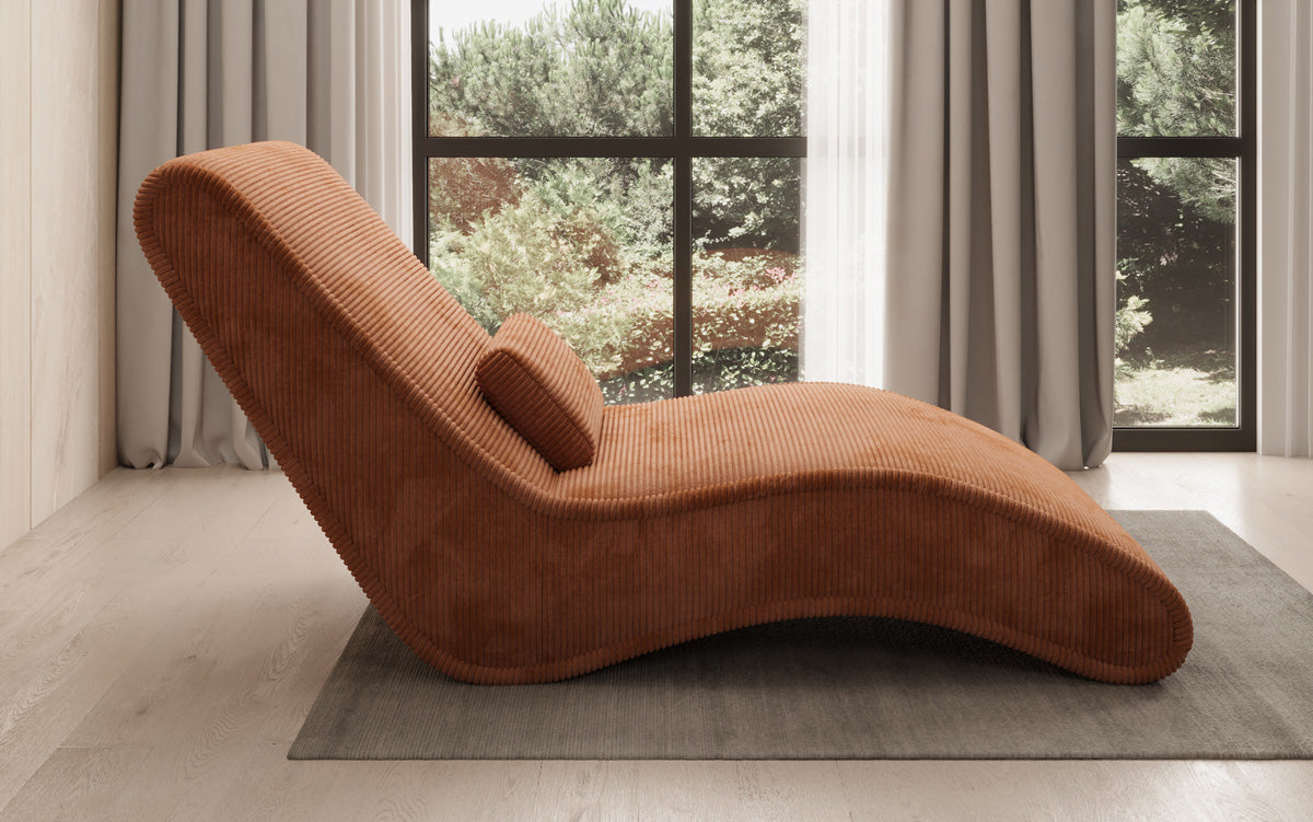 Designer Relax-Liege Lunaris 80 in Cord