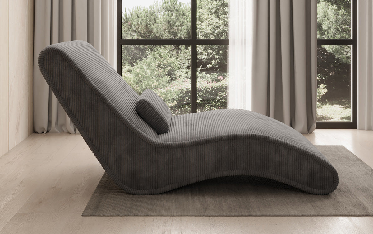 Designer Relax-Liege Lunaris 80 in Cord
