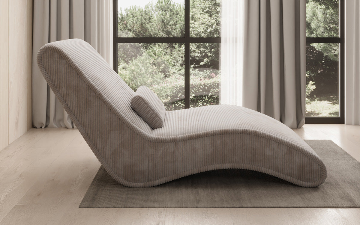 Designer Relax-Liege Lunaris 80 in Cord
